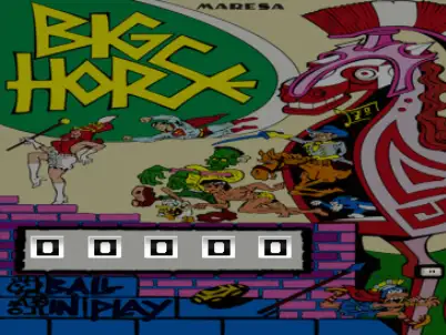 Big Horse virtual pinball table