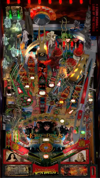 JP’s The Lord of the Rings virtual pinball table