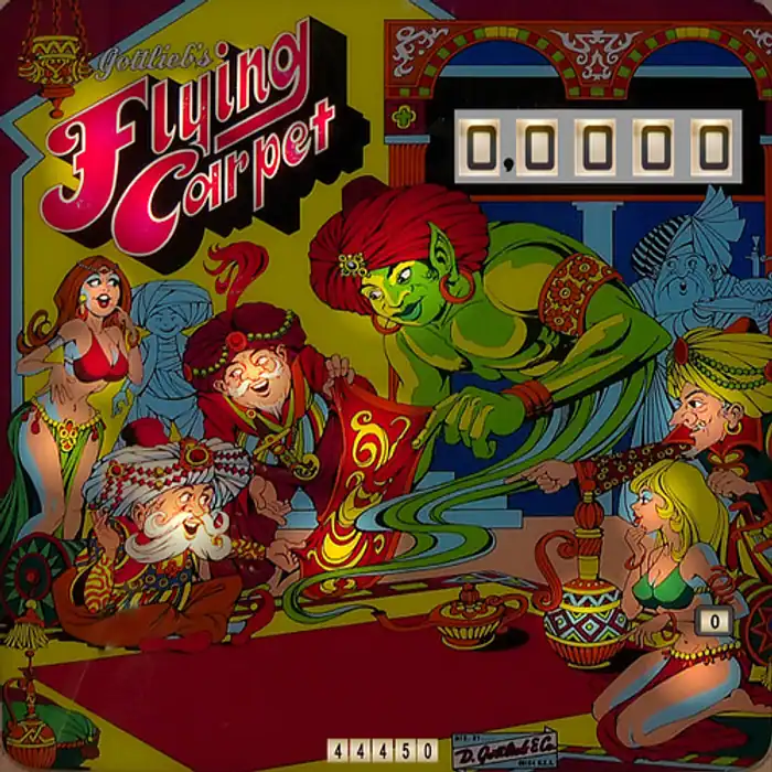 Flying Carpet virtual pinball table