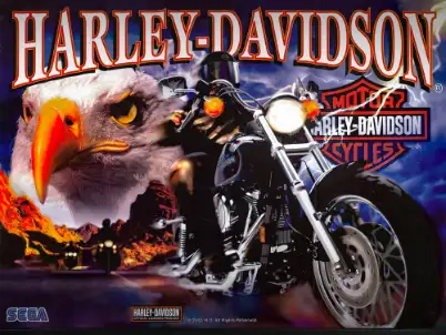Harley-Davidson virtual pinball table
