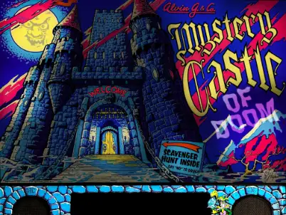 Mystery Castle virtual pinball table