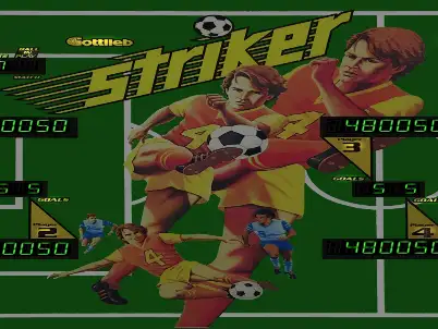 Striker virtual pinball table