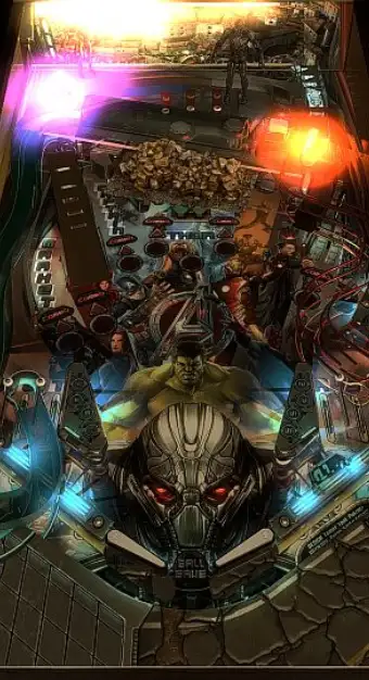 Ultron virtual pinball table