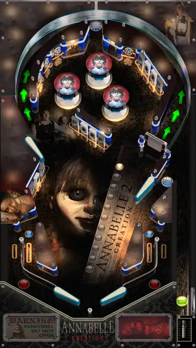 Annabelle virtual pinball table