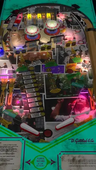 Genesis virtual pinball table