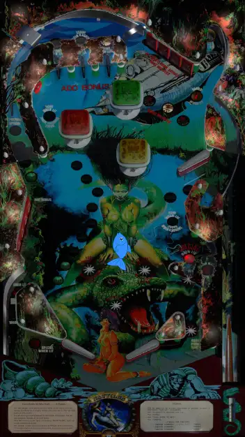 Nautilus virtual pinball table