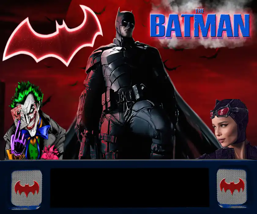 The Batman virtual pinball table