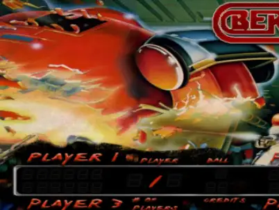 Berzerk virtual pinball table