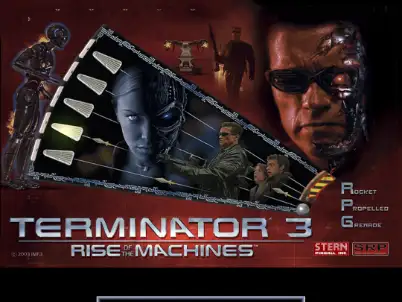 Terminator 3 – Rise of the Machines virtual pinball table