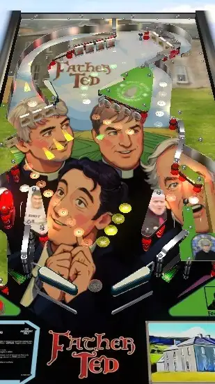 Father Ted virtual pinball table