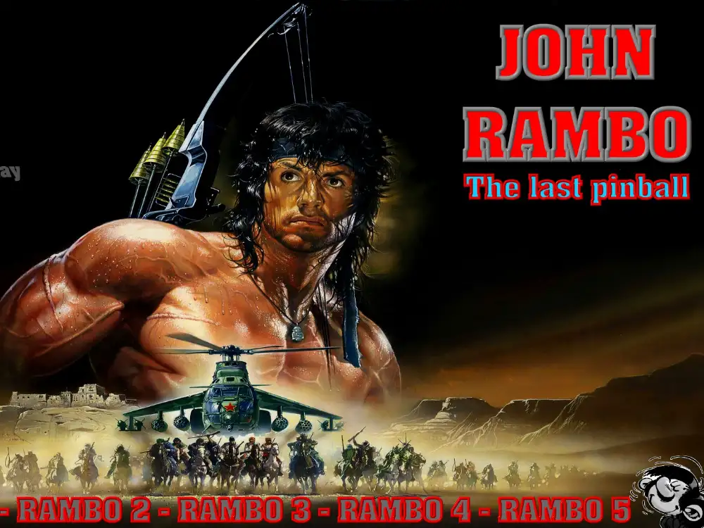 John Rambo virtual pinball table