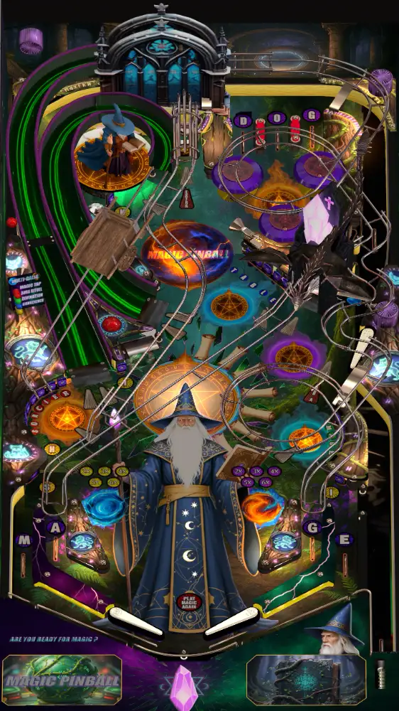 Magic Pinball virtual pinball table