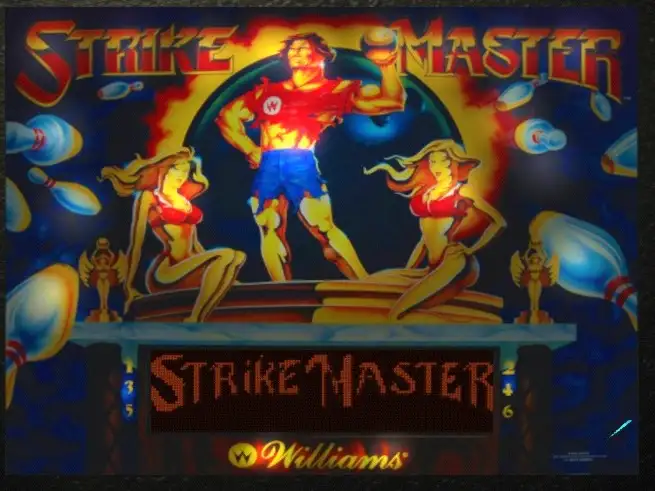 Strike Master virtual pinball table