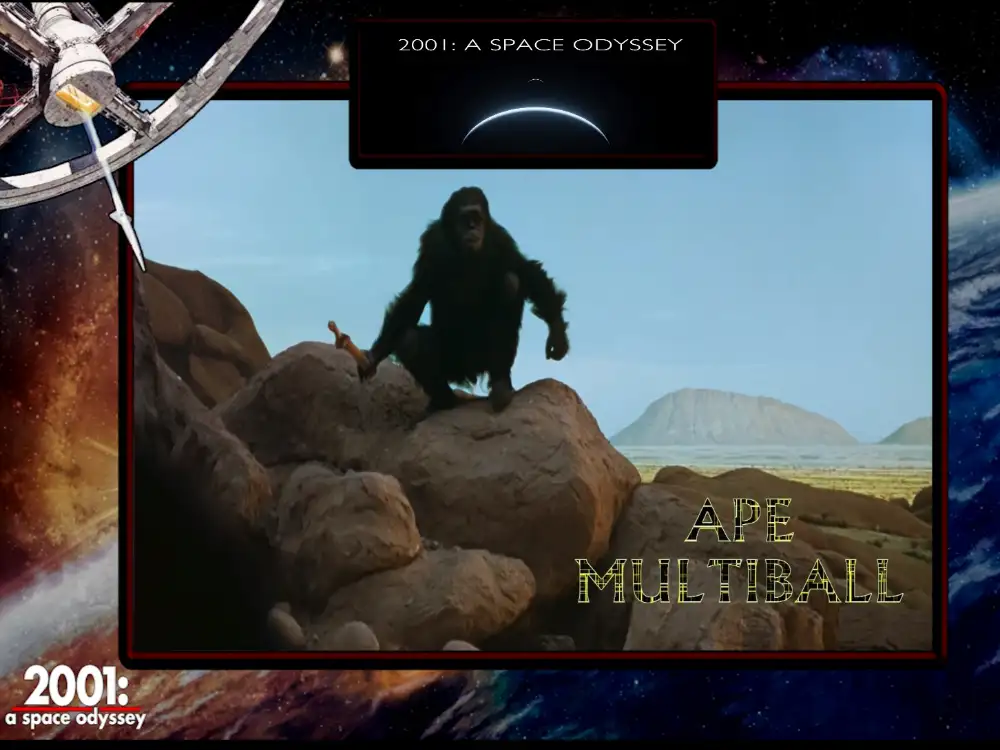 2001 – A Space Odyssey virtual pinball table