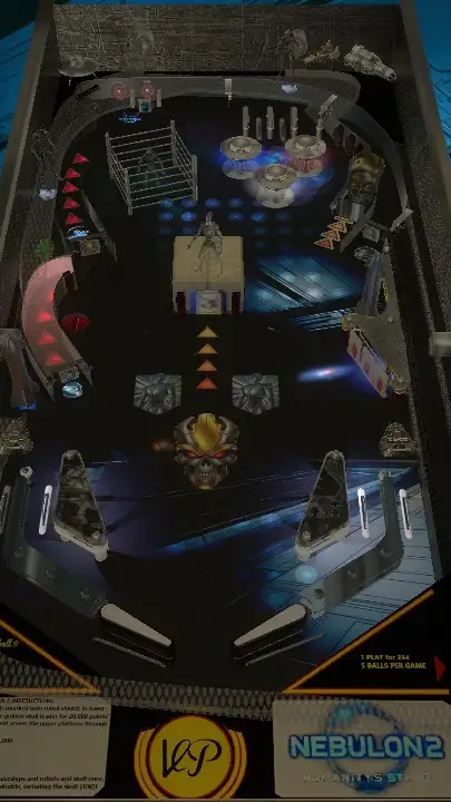 Nebulon 2 – Humanity’s Stand virtual pinball table