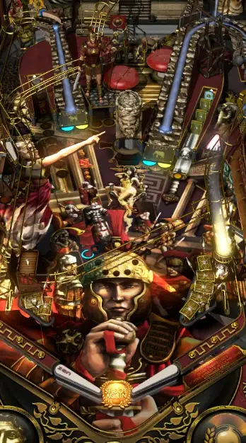 Rome virtual pinball table