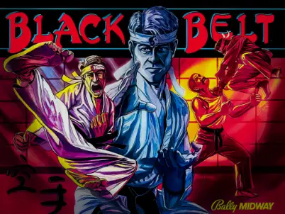 Black Belt virtual pinball table