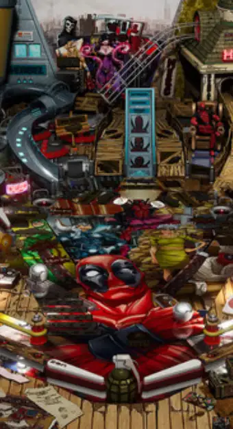 Deadpool virtual pinball table