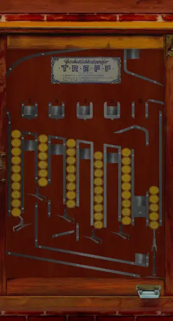 Treff virtual pinball table