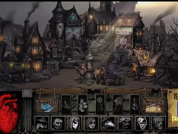 Darkest Dungeon virtual pinball table