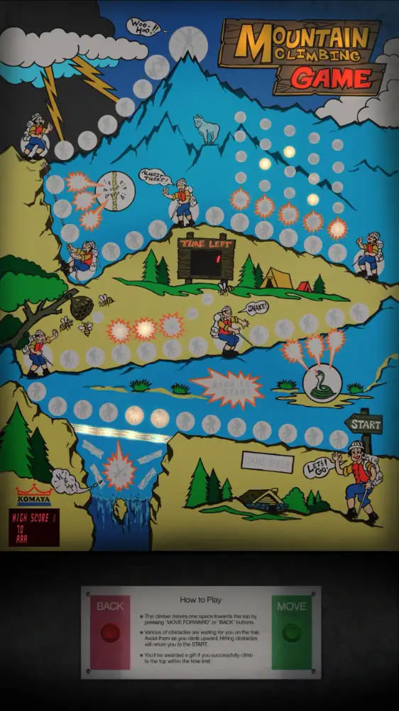 Yamanobori virtual pinball table