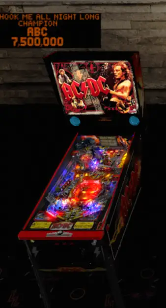 AC/DC (Premium) virtual pinball table
