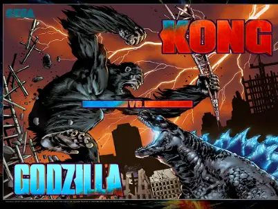 Kong vs. Godzilla virtual pinball table