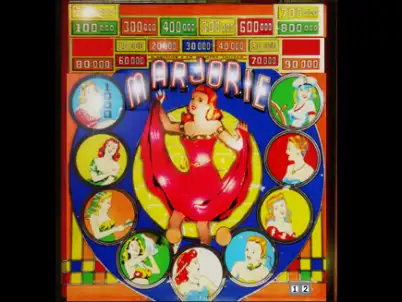 Marjorie virtual pinball table