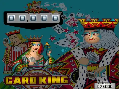 Card King virtual pinball table
