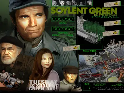 Soylent Green virtual pinball table