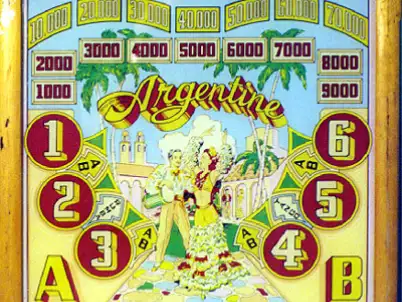 Argentine virtual pinball table