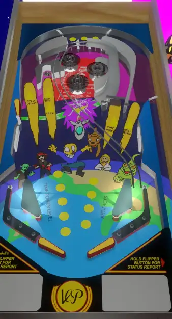Time Traveler virtual pinball table
