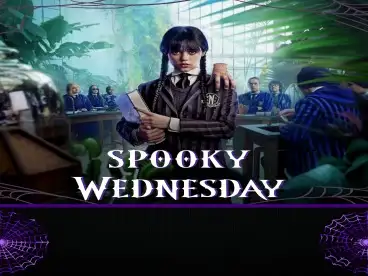 Spooky Wednesday virtual pinball table