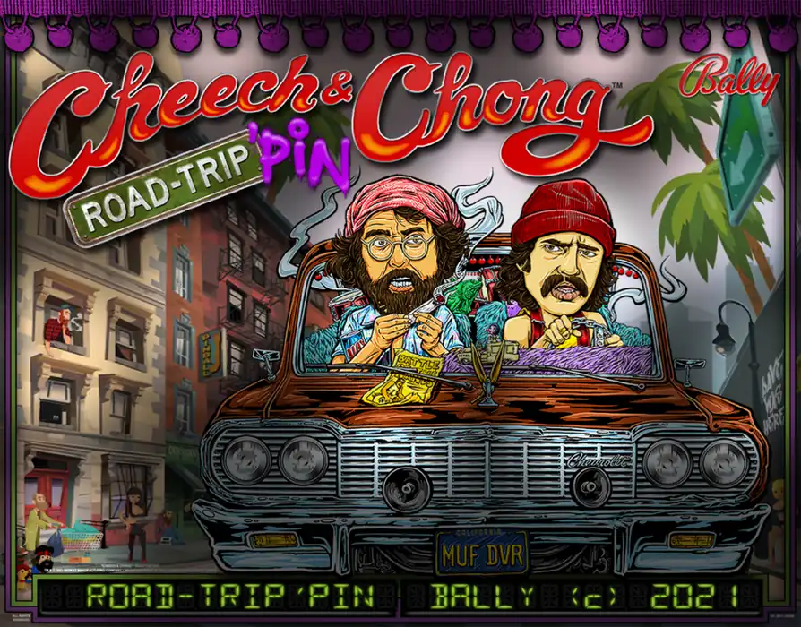 Cheech &amp; Chong – Road-Trip’pin virtual pinball table