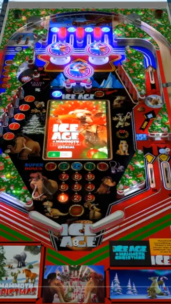 Ice Age – A Mammoth Xmas Pinball virtual pinball table