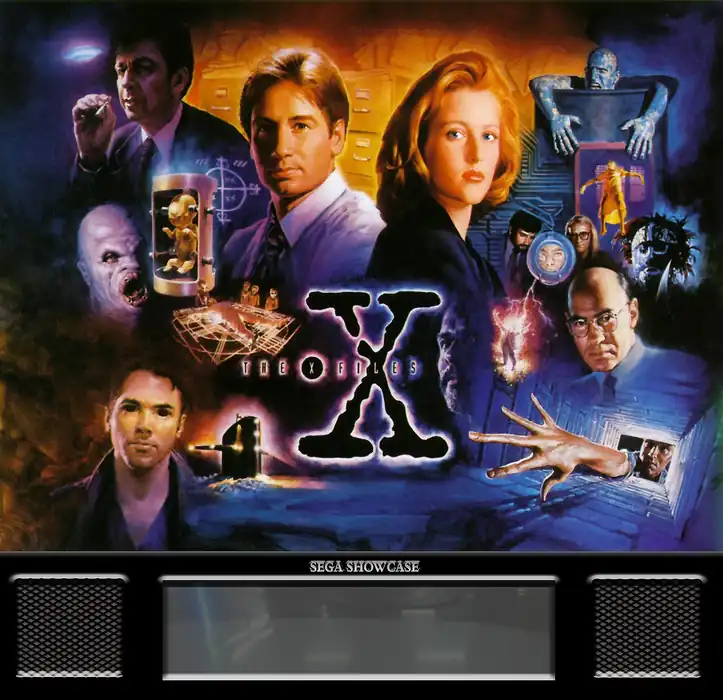 The X Files virtual pinball table