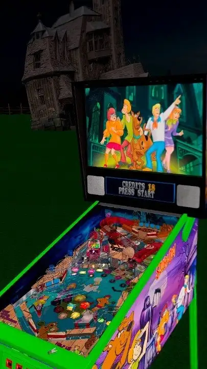 Scooby-Doo! virtual pinball table