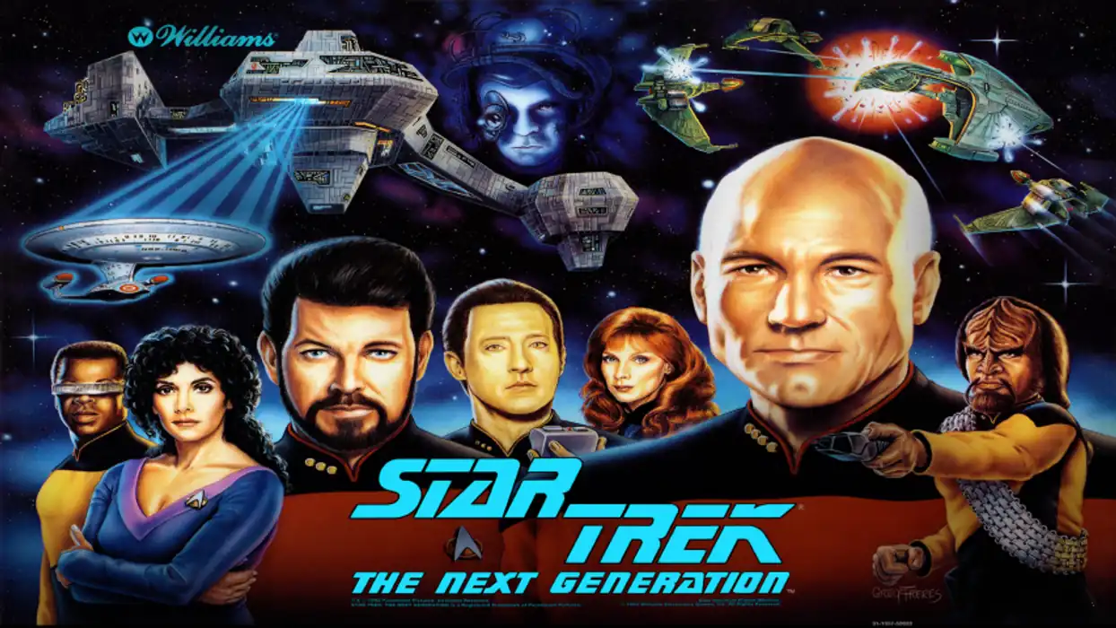 Star Trek – The Next Generation virtual pinball table