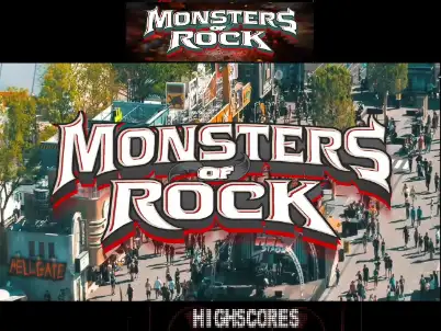 Monsters of Rock virtual pinball table