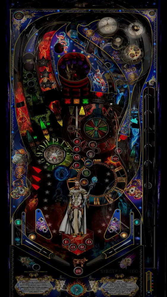 Time Lord virtual pinball table