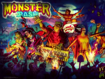 Monster Bash virtual pinball table