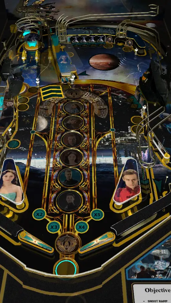 Jupiter virtual pinball table