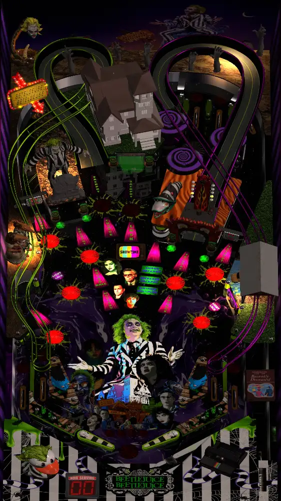 Beetlejuice Beetlejuice virtual pinball table