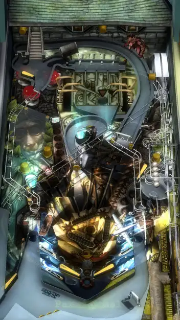 Paranormal virtual pinball table
