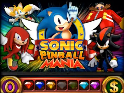 Sonic Pinball Mania virtual pinball table