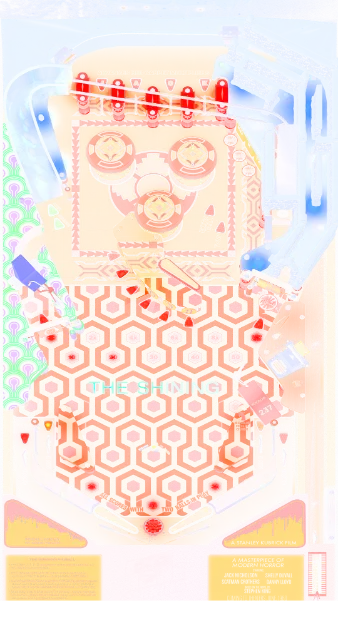 The Shining virtual pinball table