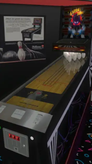 Strike Zone virtual pinball table