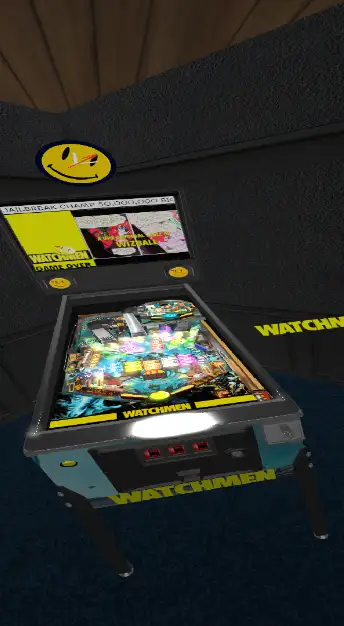 Watchmen virtual pinball table