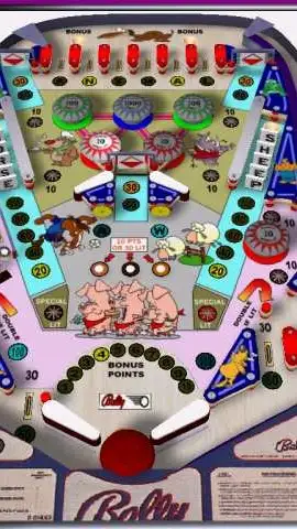 Animal World virtual pinball table