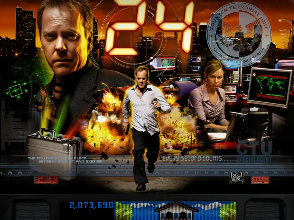 24 virtual pinball table